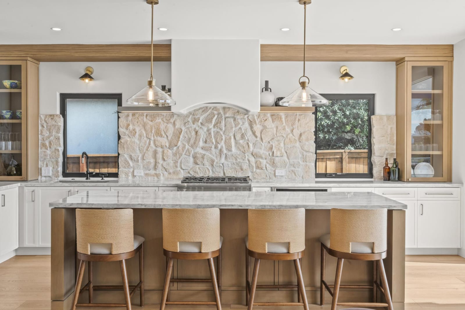 Warm Contemporary Kitchen Remodel in San Diego, CA by Murray Lampert Design, Build, Remodel project photo