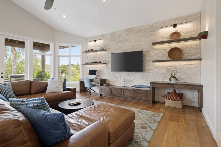 San Diego whole home renovation — updated living space