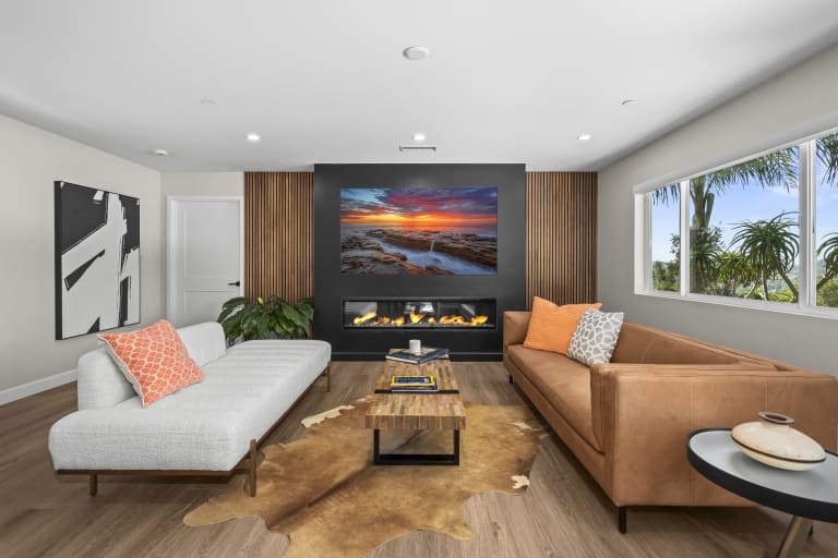 San Diego home exterior after remodel, Murray Lampert