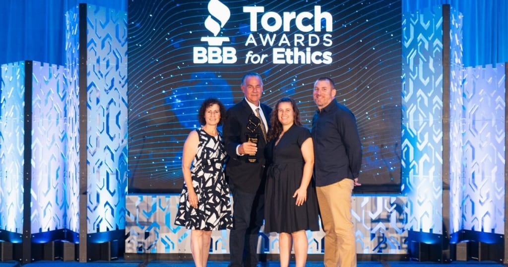 We Won the 2026 BBB Torch Award for Ethics. Here's What That Means for Your Remodel.