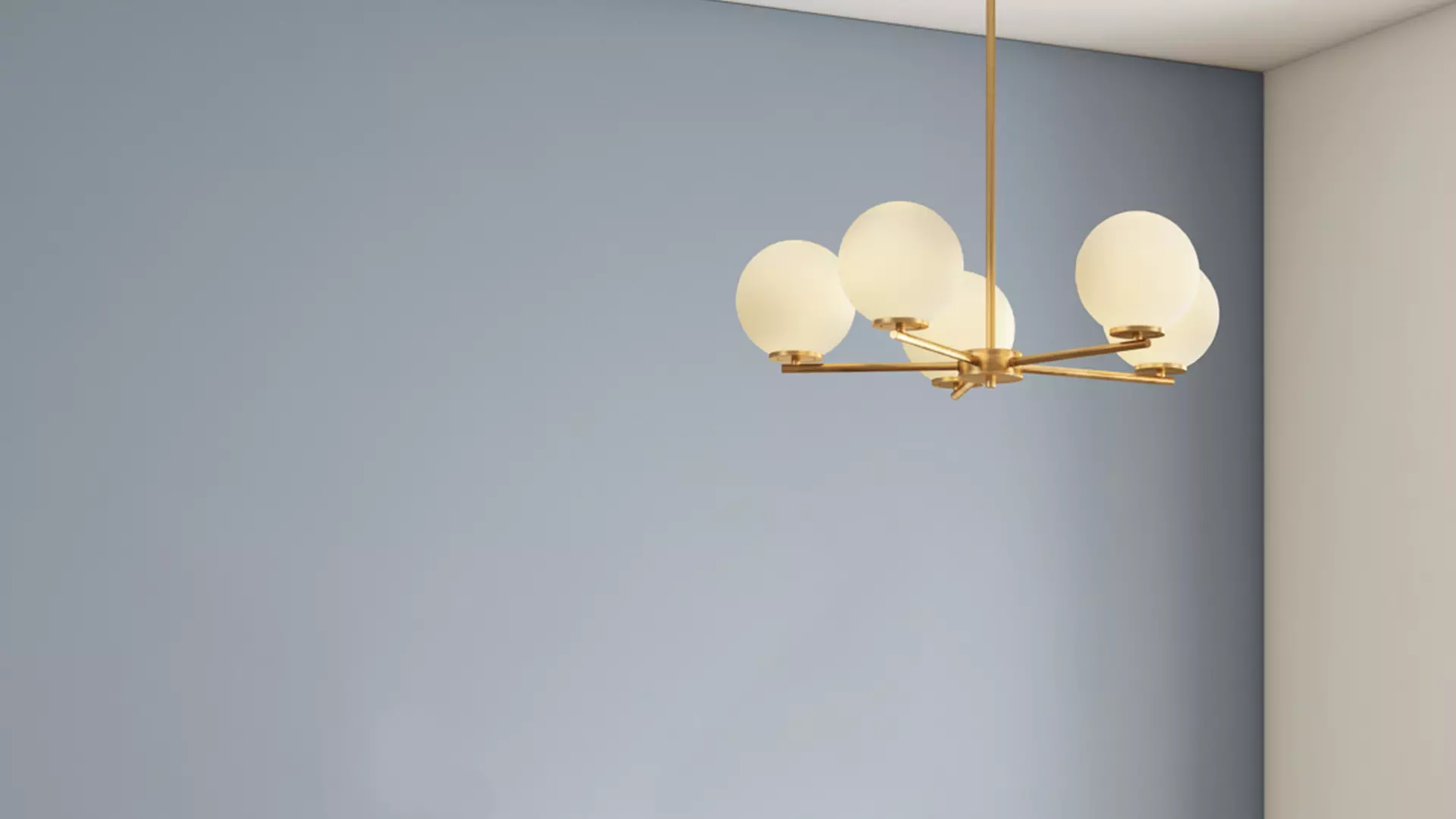 Lighting plays a major role in interior design