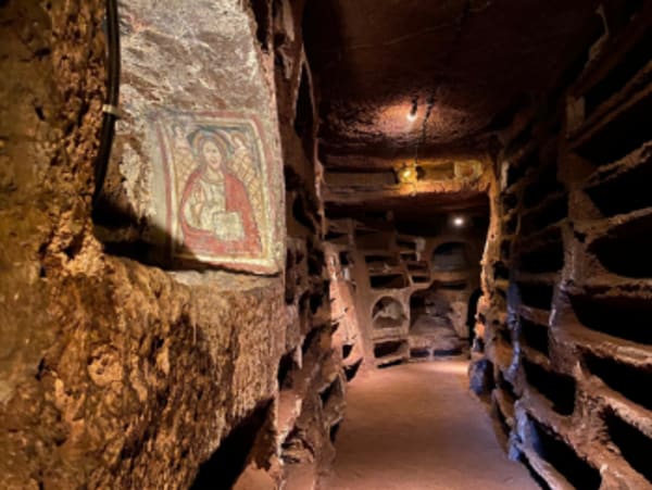catacomba di santa savinilla