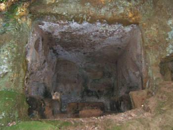via amerina e necrepoli di tre ponti