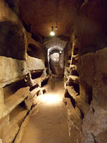 catacomba di santa savinilla
