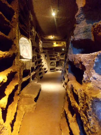 catacomba di santa savinilla