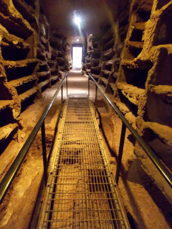 catacomba di santa savinilla