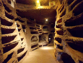 catacomba di santa savinilla