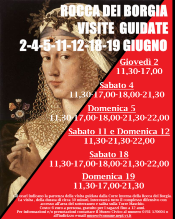 Palio dei Borgia. Visite Guidate