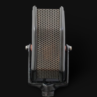 a Vintage Microphone