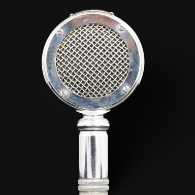 a Vintage Microphone