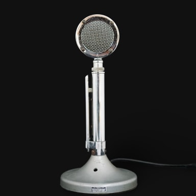 a Vintage Microphone