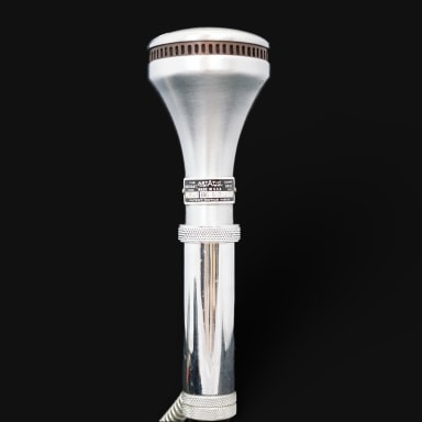 a Vintage Microphone
