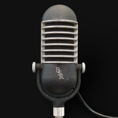 a Vintage Microphone