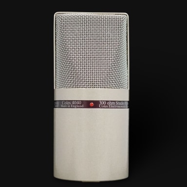a Vintage Microphone
