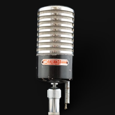 a Vintage Microphone