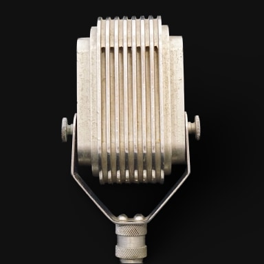 a Vintage Microphone