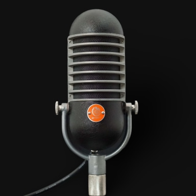 a Vintage Microphone