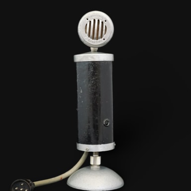 a Vintage Microphone
