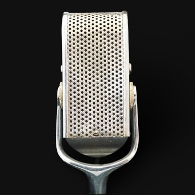 a Vintage Microphone