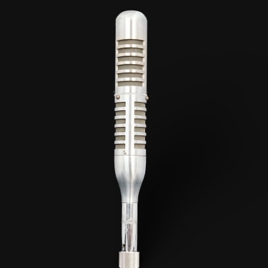 a Vintage Microphone