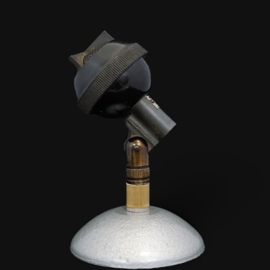 a Vintage Microphone