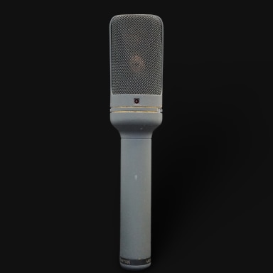 a Vintage Microphone