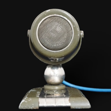 a Vintage Microphone
