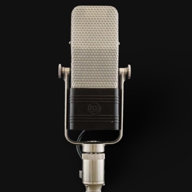 a Vintage Microphone