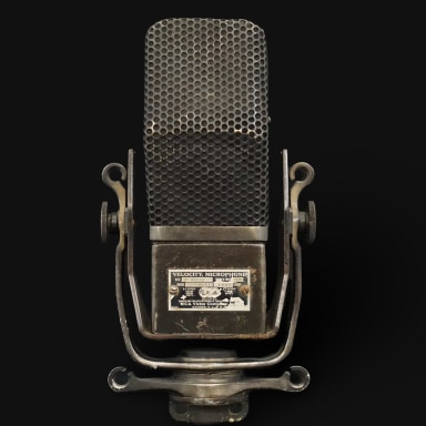 a Vintage Microphone