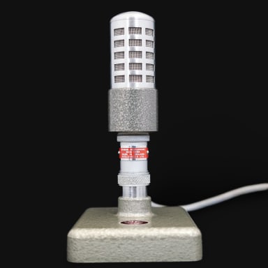 a Vintage Microphone