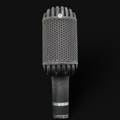 a Vintage Microphone