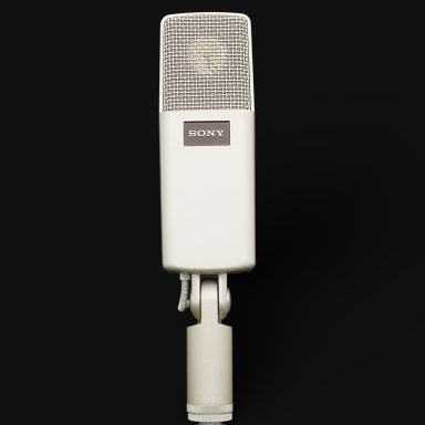 a Vintage Microphone