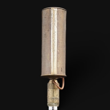 a Vintage Microphone