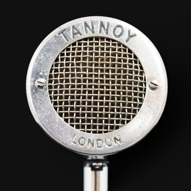 a Vintage Microphone