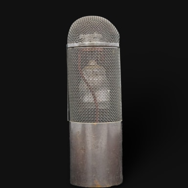 a Vintage Microphone
