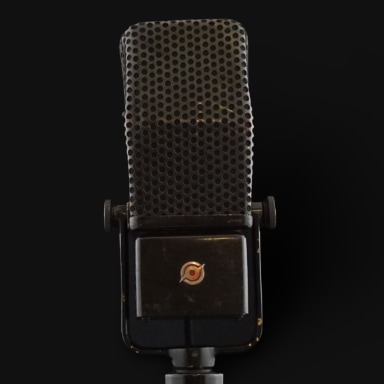 a Vintage Microphone