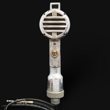 a Vintage Microphone