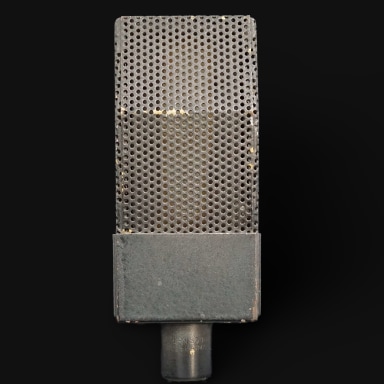 a Vintage Microphone