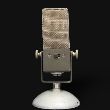 a Vintage Microphone