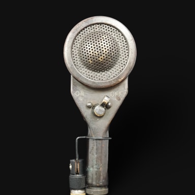 a Vintage Microphone