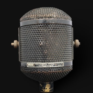 a Vintage Microphone