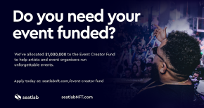 Image of SeatlabNFT Announce £1,000,000 Event Creator Fund