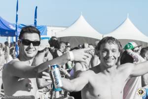 Image of A-Trak N' Friends Celebrate Volleywood During Corona Electric Beach 2016 @ North Avenue Beach - Chicago, IL