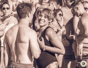 Image of A-Trak N' Friends Celebrate Volleywood During Corona Electric Beach 2016 @ North Avenue Beach - Chicago, IL