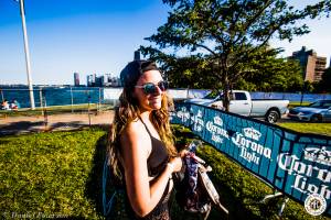 Image of A-Trak N' Friends Celebrate Volleywood During Corona Electric Beach 2016 @ North Avenue Beach - Chicago, IL