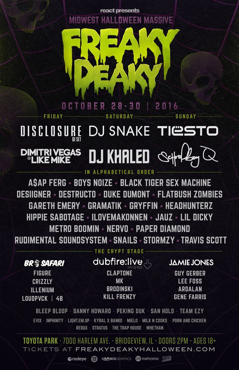 Freaky Deaky Halloween 2016
