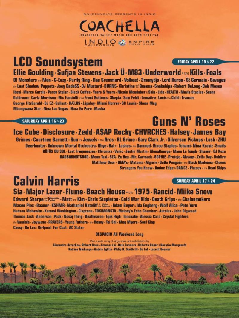Coachella 2016- Week 2