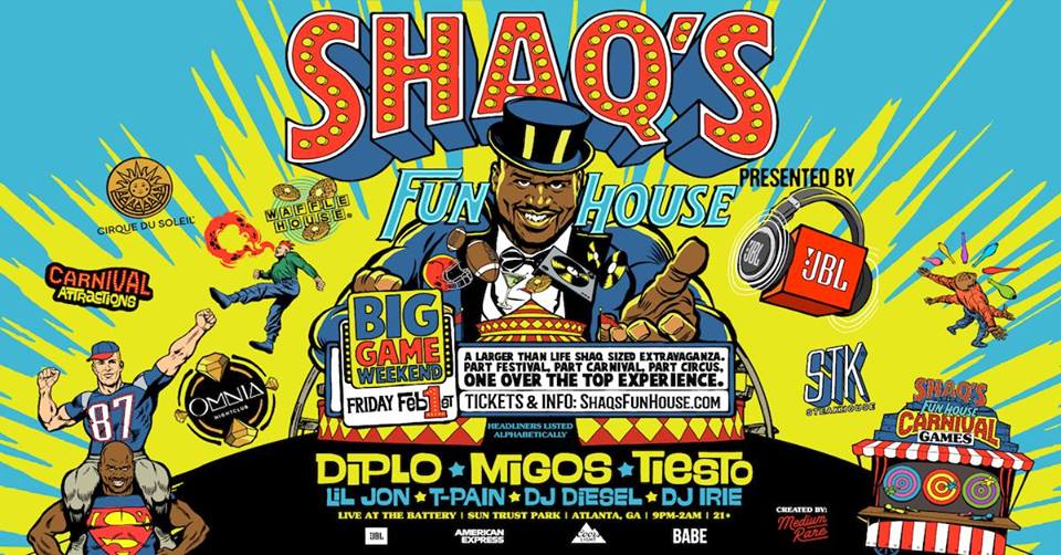 Shaqs Fun House Banner