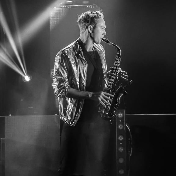 Saxofonist Petrus Eurell