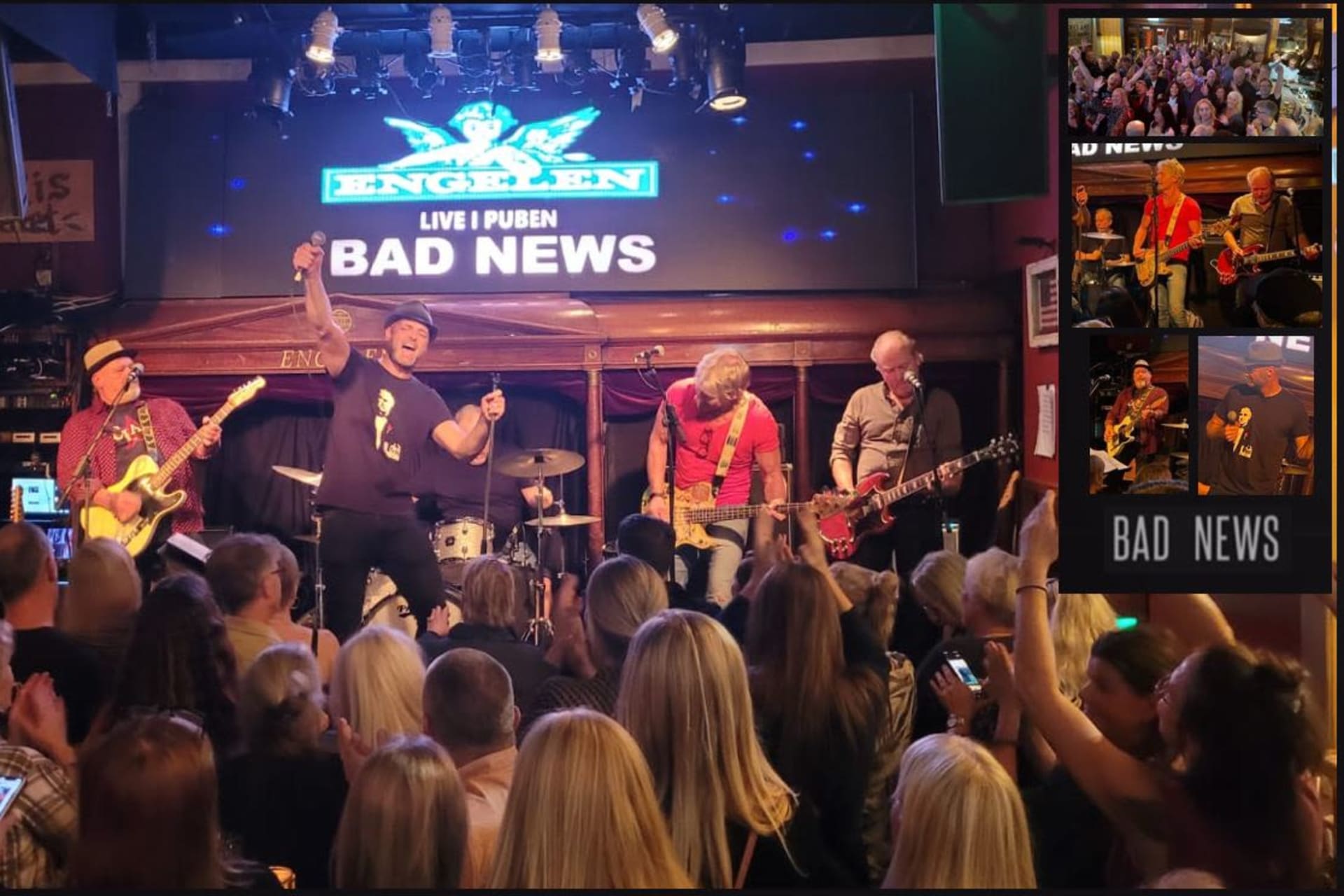 Partbandet Bad News Rock n roll, bild 1